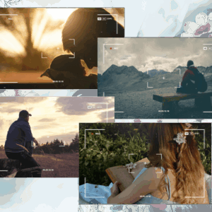 5" x 3" Camera Viewfinder Framed Flex Magnet