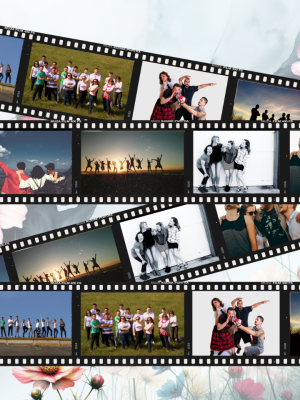 8" x 1.6" 12‑Photo Collage Retro Film Strip Magnets