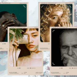 3.6" x 5" Polaroid Framed Flex Magnet