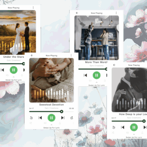 3.5" x 5" Music Streaming Framed Flex Magnet